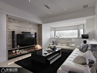 新古典风格公寓时尚电视背景墙设计