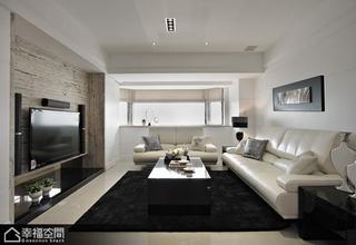 新古典风格公寓时尚沙发背景墙设计图