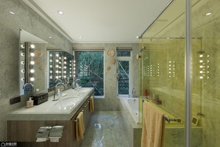 loft风格别墅艺术整体卫浴设计图纸