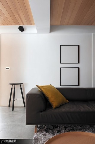 简约风格公寓舒适沙发背景墙装修图片