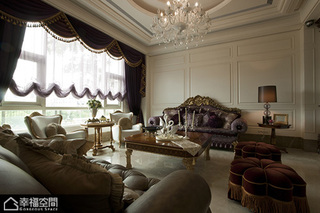 欧式风格别墅古典客厅设计
