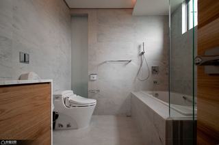 简约风格公寓舒适整体卫浴设计