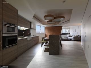 简约风格公寓舒适厨房设计