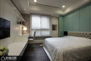 新古典风格公寓浪漫卧室装修图片