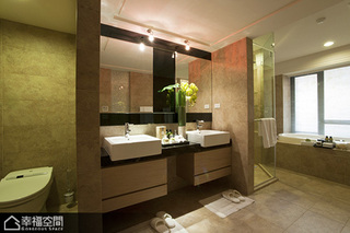 欧式风格艺术豪华型卫生间装修效果图