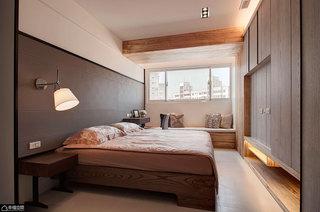 新中式风格时尚卧室旧房改造家装图片