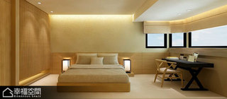 日式风格公寓舒适卧室装修图片