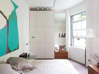 简约风格公寓简洁白色卧室改造