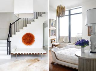 现代简约风格公寓时尚原木色楼梯效果图