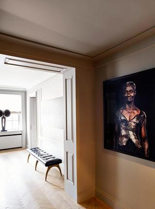 现代简约风格公寓时尚原木色客厅装修图片