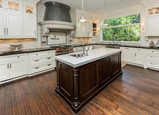 新古典风格客厅富裕型140平米以上2平米厨房装修效果图