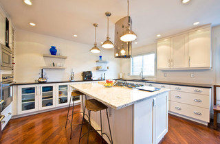 欧式简约风格富裕型140平米以上2013整体厨房装修