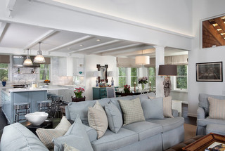 欧式风格客厅140平米以上新款布艺沙发效果图