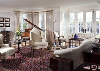 欧式风格客厅富裕型140平米以上 客厅设计图