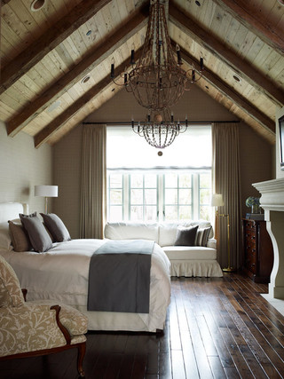 美式乡村风格客厅经济型140平米以上2014卧室设计图纸