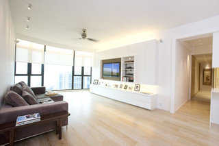 现代简约风格客厅经济型140平米以上家庭电视背景墙设计图