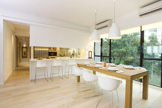 现代简约风格餐厅经济型140平米以上小户型开放式厨房设计图纸