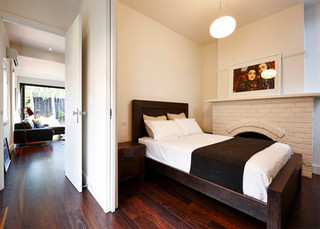 现代简约风格卧室140平米以上小卧室榻榻米设计