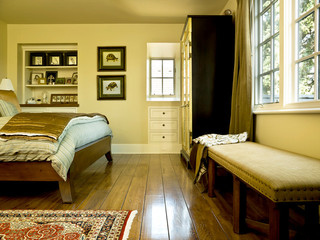 田园风格卫生间富裕型140平米以上12平米卧室改造