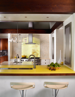 混搭风格客厅富裕型140平米以上2014厨房效果图
