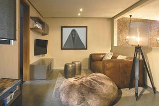 现代简约风格公寓简洁灰色小客厅设计