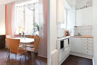 北欧风格小户型温馨厨房装潢