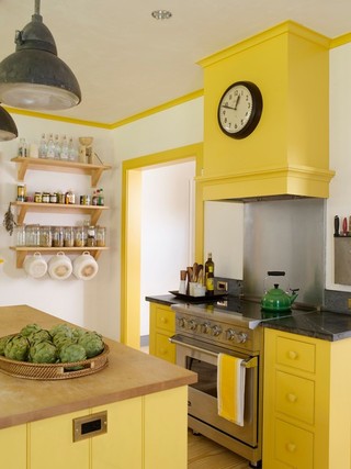 田园风格装饰三层别墅梦幻家具米黄色调墙壁2013厨房设计