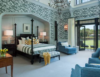 北欧风格2014年别墅稳重原木色7平米卧室装修效果图