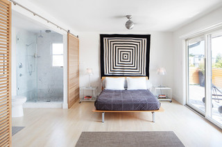 现代欧式风格二居室装饰简洁卧室白色橱柜设计图