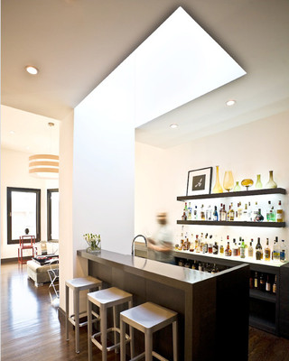 简约风格客厅富裕型140平米以上休闲餐厅设计图