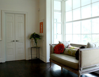 现代美式风格古典中式客厅小客厅电视墙装修