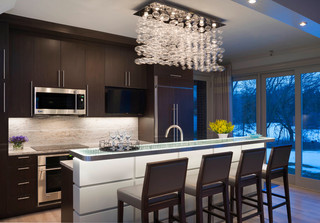 欧式风格客厅卧室复式富裕型2014厨房设计图