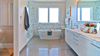 现代简约风格卧室复式小清新白色客厅2m卫生间改造