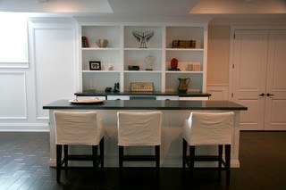 美式风格卧室50平复式舒适白色室内红木餐桌效果图