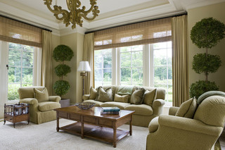 欧式风格300平别墅实用客厅原木色名牌布艺沙发图片