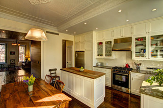 欧式风格客厅三层连体别墅舒适白色家居3平方厨房装修