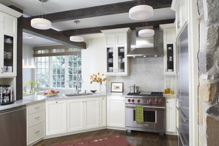 现代简约风格2013别墅时尚简约白色欧式家具4平米厨房效果图