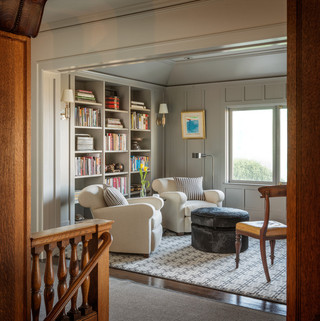 现代简约风格卫生间小三居室客厅简洁白色欧式家具设计图