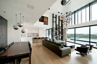 现代简约风格卫生间富裕型140平米以上客厅过道设计图纸