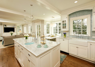 现代欧式风格豪华客厅白色欧式4平米小厨房设计