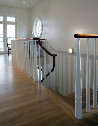 地中海风格富裕型140平米以上实木楼梯设计