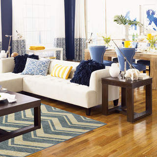混搭风格客厅经济型140平米以上布艺沙发效果图