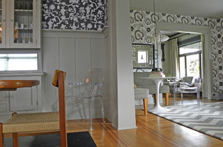 混搭风格客厅富裕型140平米以上客厅隔断设计图纸