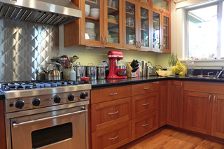 混搭风格客厅富裕型140平米以上6平米厨房装修