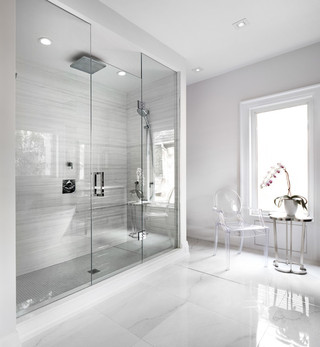 现代简约风格客厅富裕型140平米以上卫生间淋浴房设计图纸