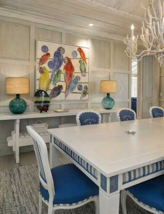 地中海风格室内经济型140平米以上中式餐桌图片