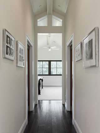 美式风格实用白色2014客厅装修图片