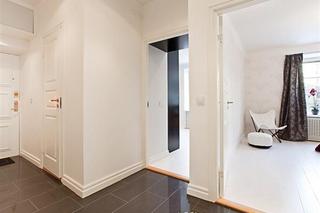 北欧风格简洁走廊旧房改造家装图