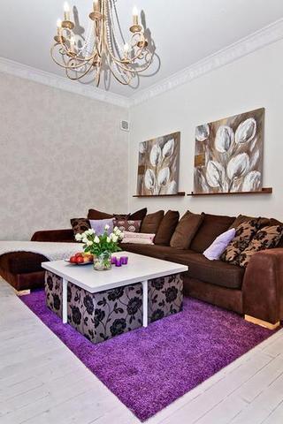 北欧风格简洁客厅沙发装修