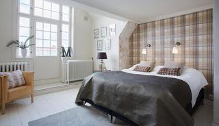 北欧风格小户型小清新蓝色卧室改造
